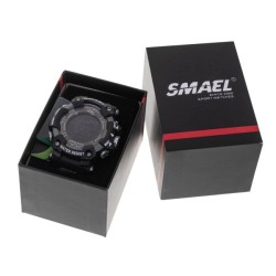 Ceas Militar pentru barbati, SMAEL, impermeabil, afisaj LED